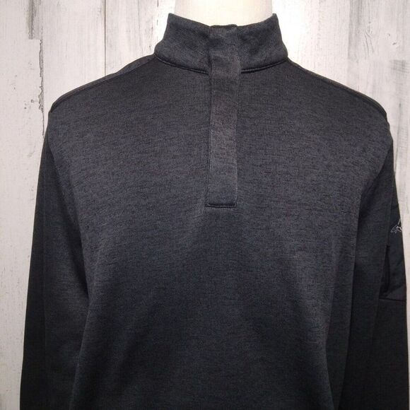 Greg Norman for Tasso Elba Sweater Men's Large L Gray Full Zip - Picture 3 of 10